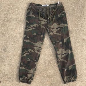 Camo joggers